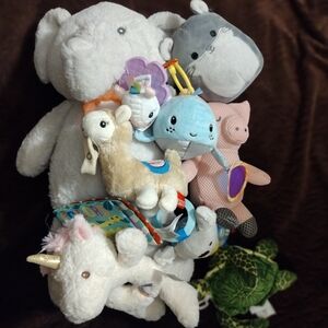 Soft Plush 10 Piece Learning Toys For Baby